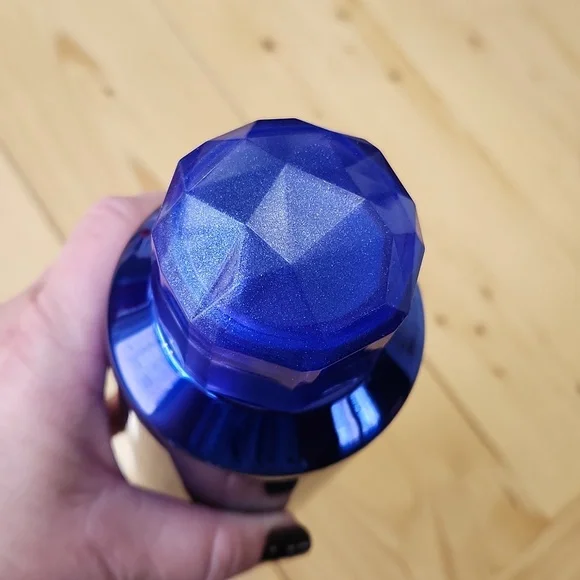 Starbucks 2023 Silver Glacier Blue Ombre Jewel Lid Stainless Stee Bottle Tumbler - Picture 5 of 12